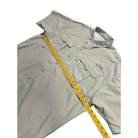 Columbia Men’s PFG Bahama™ II Short Sleeve Shirt - Fishing / Hiking UPF 50 -‎ L - Picture 8 of 8
